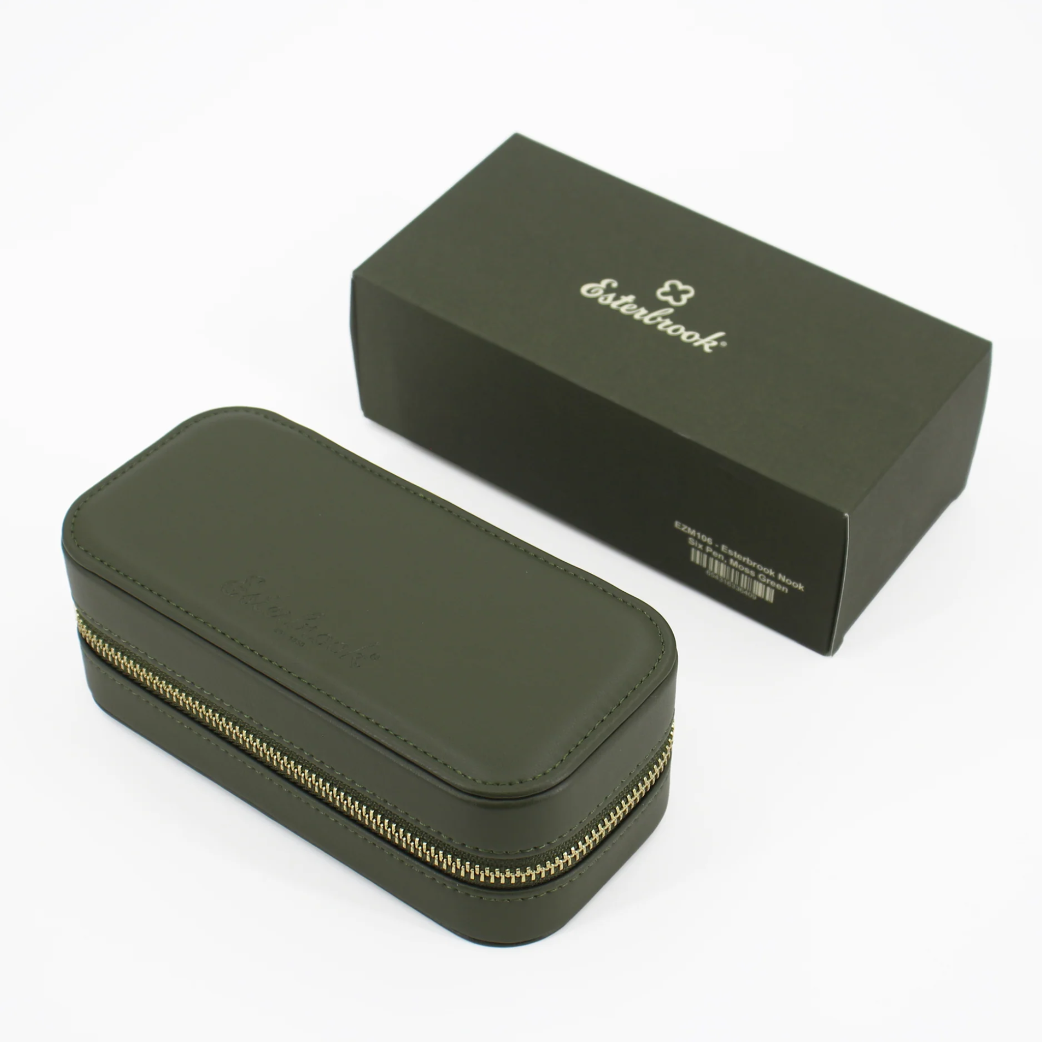 Esterbrook Pen Nook Moss Green Six Pen Collection