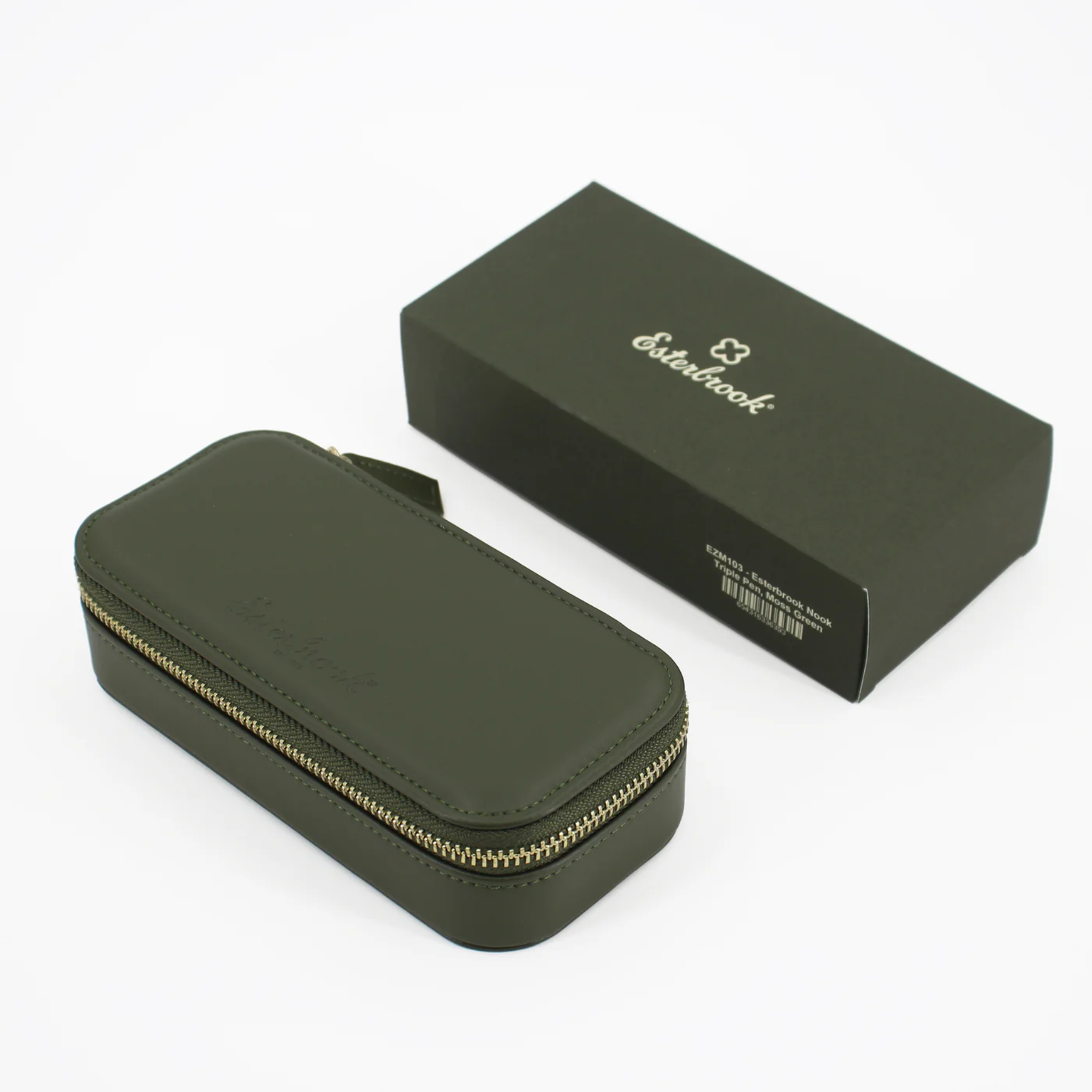 Esterbrook Pen Nook Moss Green Triple Collection