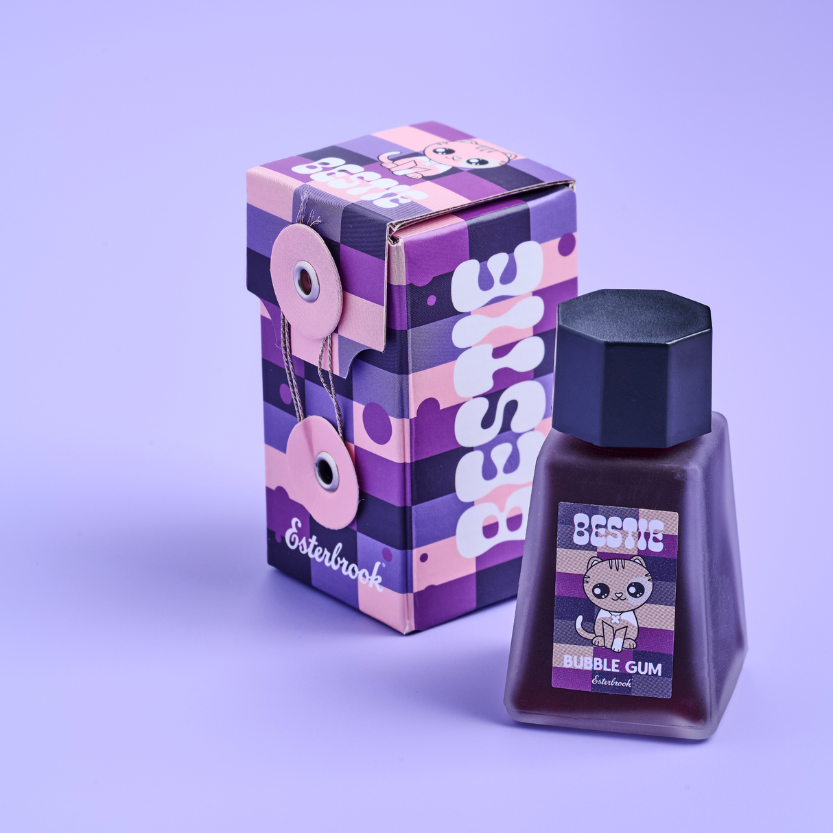 Esterbrook Estie Bestie Fountain Pen Bubble Gum Pink & Sugar Plum Purple Collection