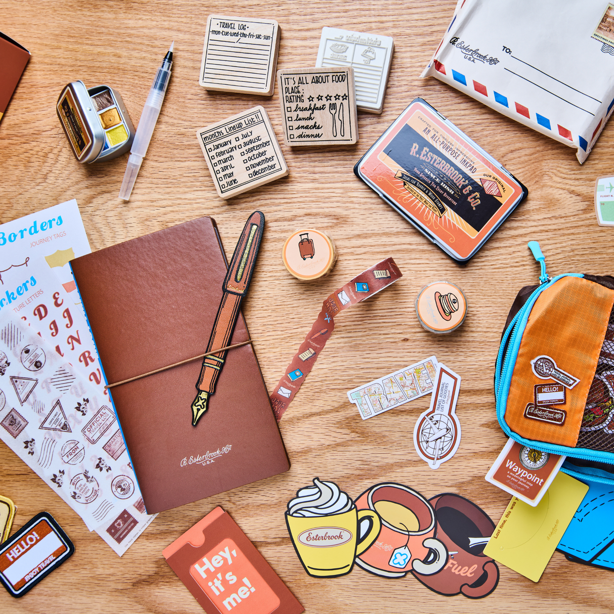 Esterbrook USA The Travel Journal Workshop Set