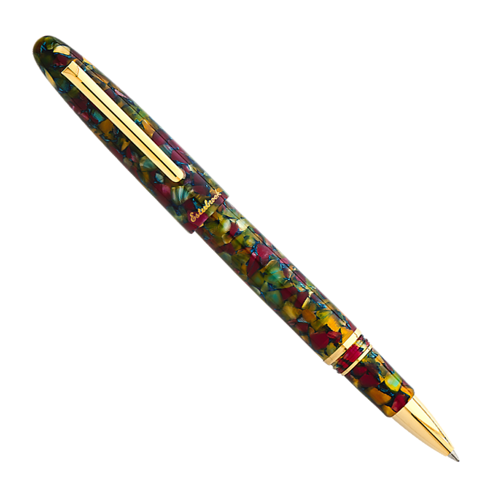Esterbrook Estie Botanical Garden Floral with Gold Trim - Rollerball