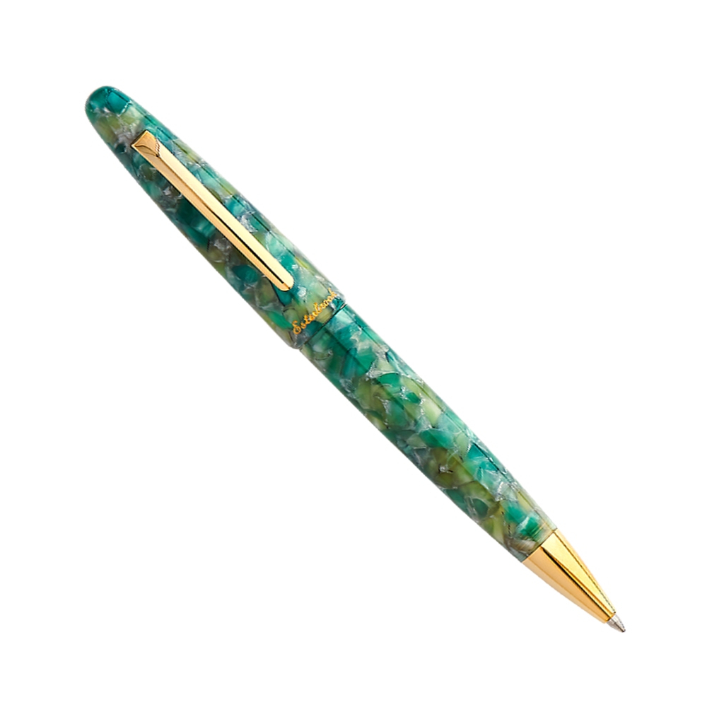 Esterbrook Estie Sea Glass with Gold Trim - Ballpoint