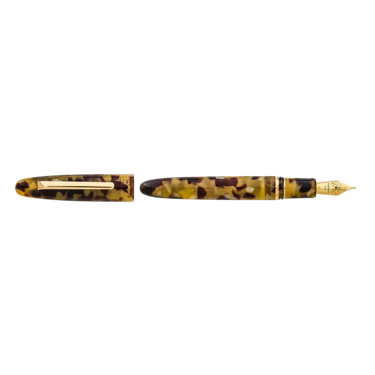 Esterbrook Estie Tortoise with Gold Trim - Fountain Pen