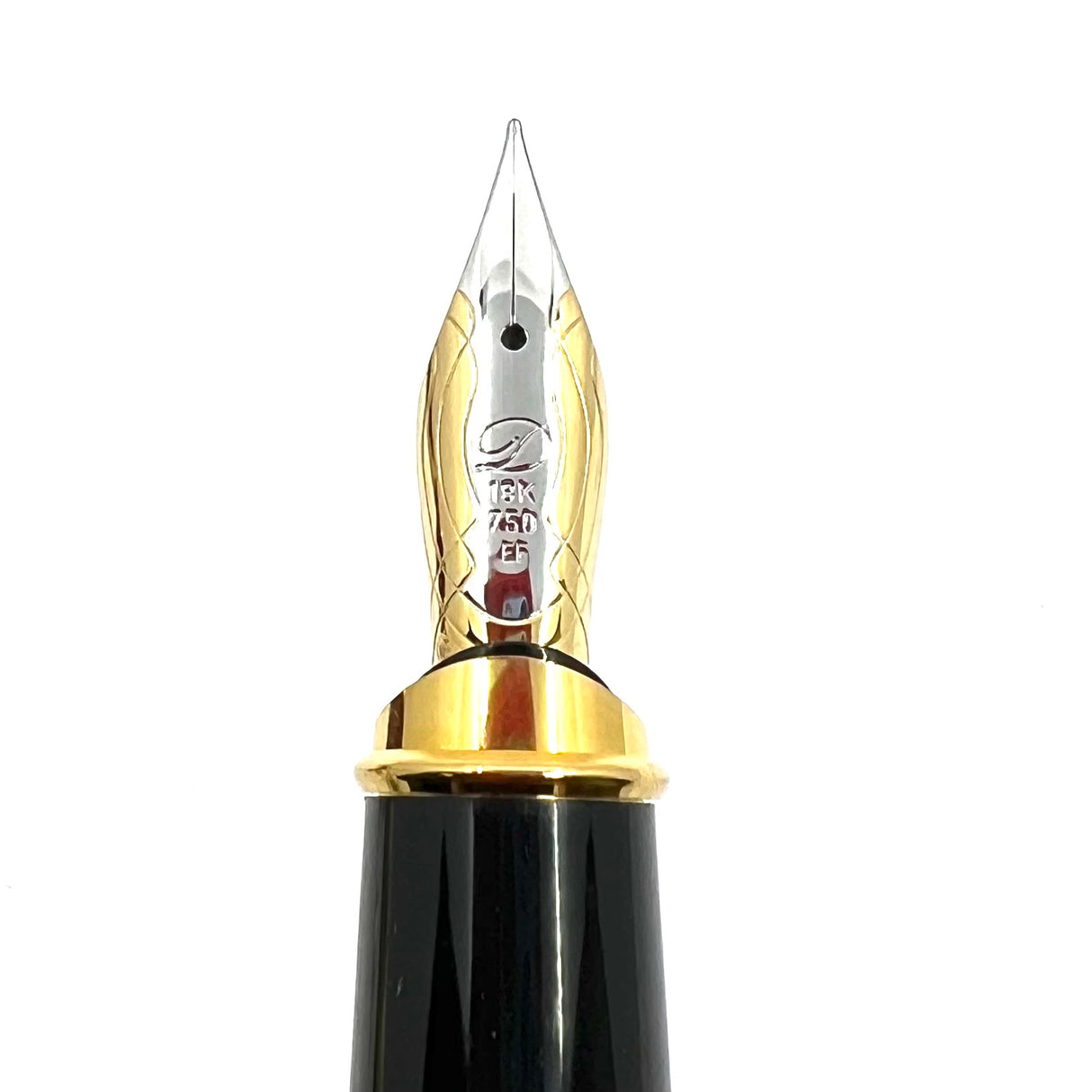 S.T. Dupont Orpheo Vertigo Largest Size Fountain Pen-Extra Fine 18kt Gold Nib