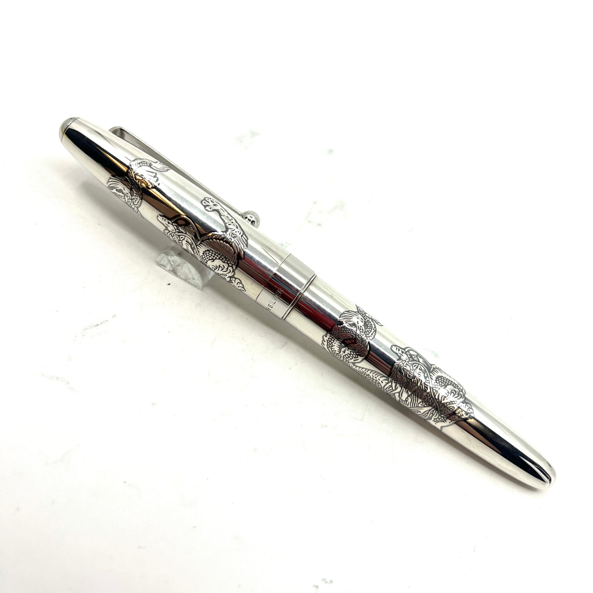 Pilot-Namiki Sterling Silver Dragon Fountain Pen