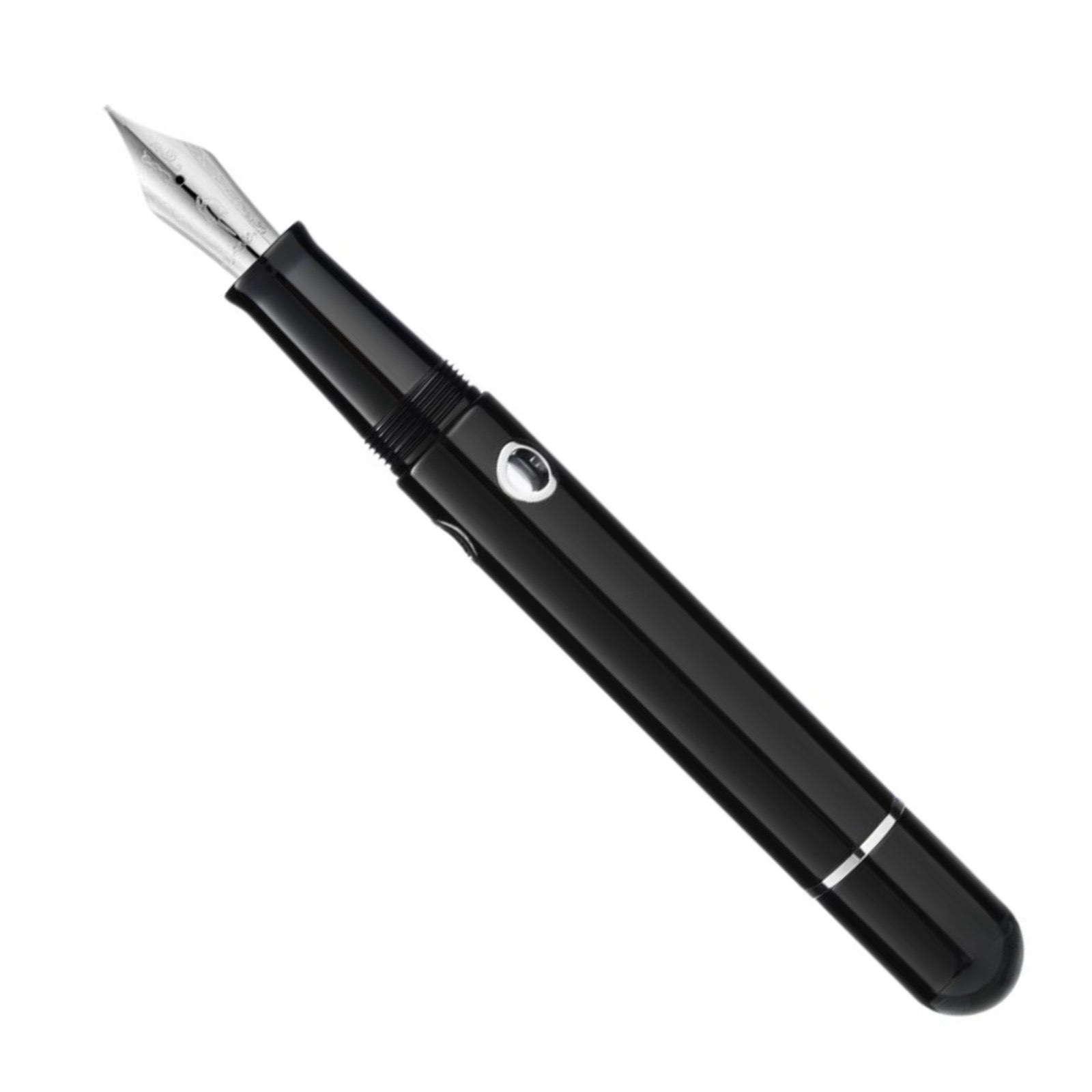 Nahvalur Nautilus Cephalopod Silver - Fountain Pen