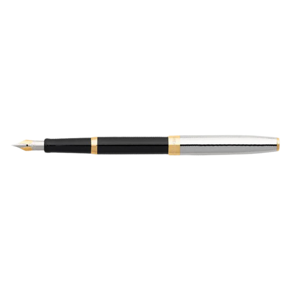 Sheaffer® SAGARIS 9475 Gloss Black Barrel and Chrome Cap w/ Gold Tone Trim Fountain Pen
