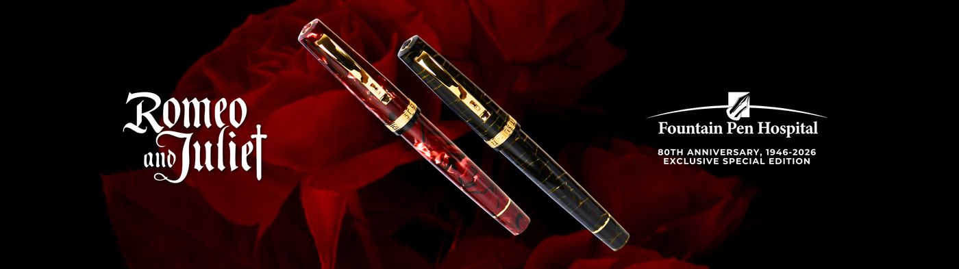 Romeo & Juliet Exclusive Limited Edition 80th Anniversary Fountain Pen Set Collection