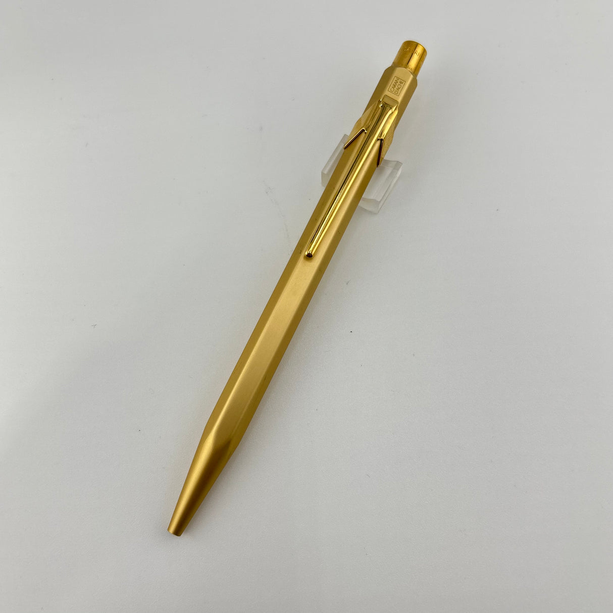 Caran Dache Mod 849 Ballpoint Pen - Classic Gold Matte