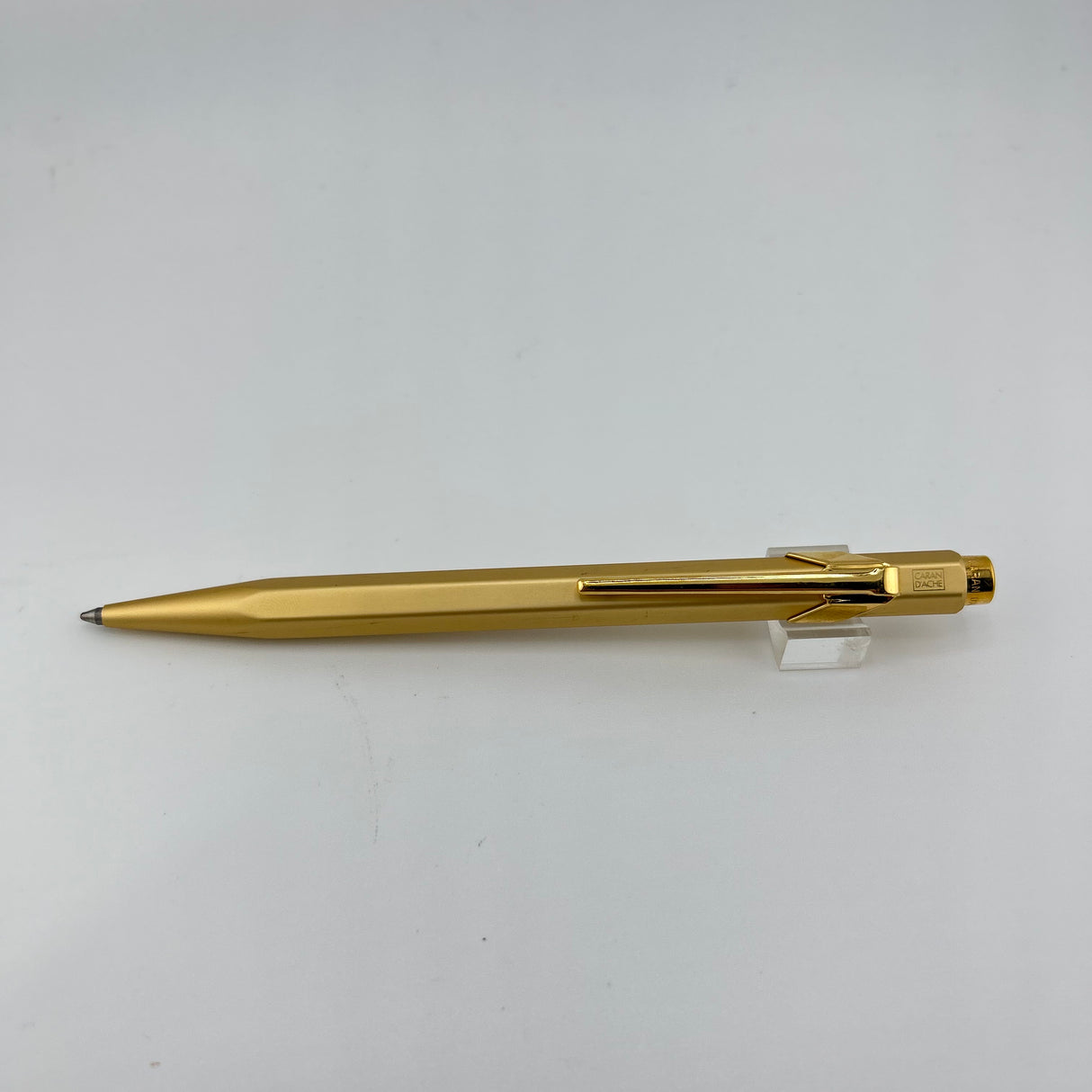 Caran Dache Mod 849 Ballpoint Pen - Classic Gold Matte
