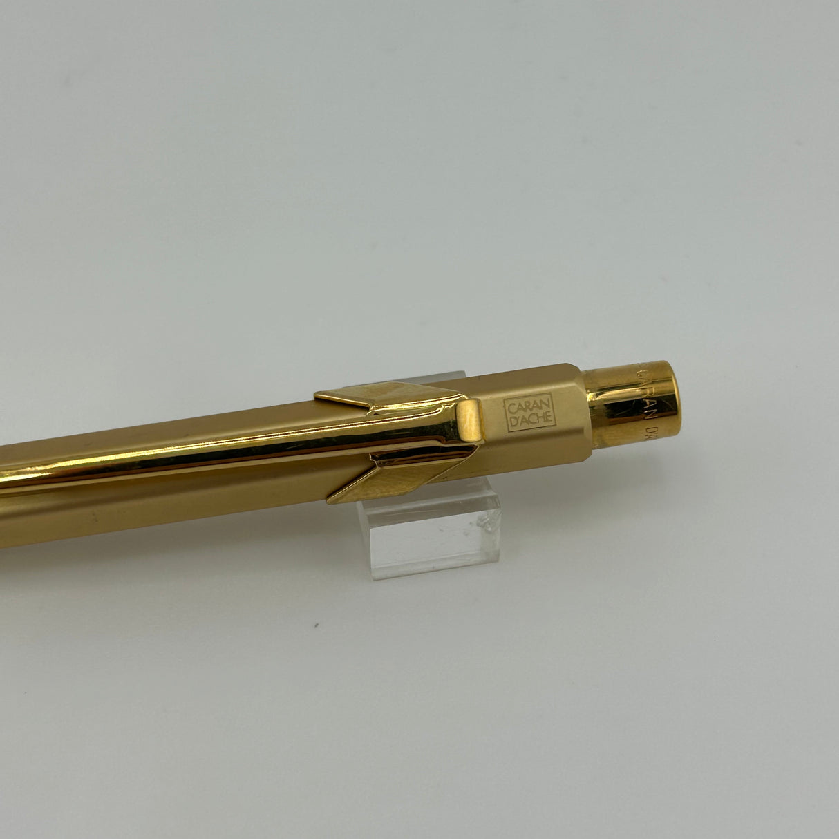 Caran Dache Mod 849 Ballpoint Pen - Classic Gold Matte