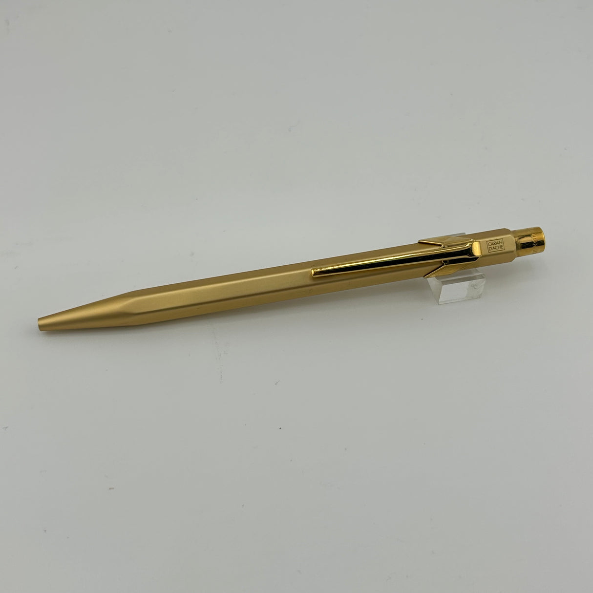 Caran Dache Mod 849 Ballpoint Pen - Classic Gold Matte