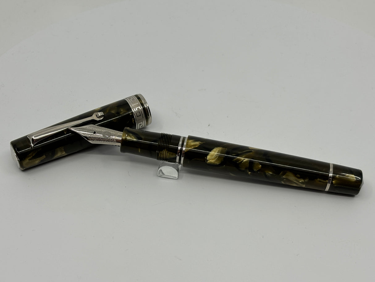 ASC Bologna Medio Green Saft Celluloid Fountain Pen