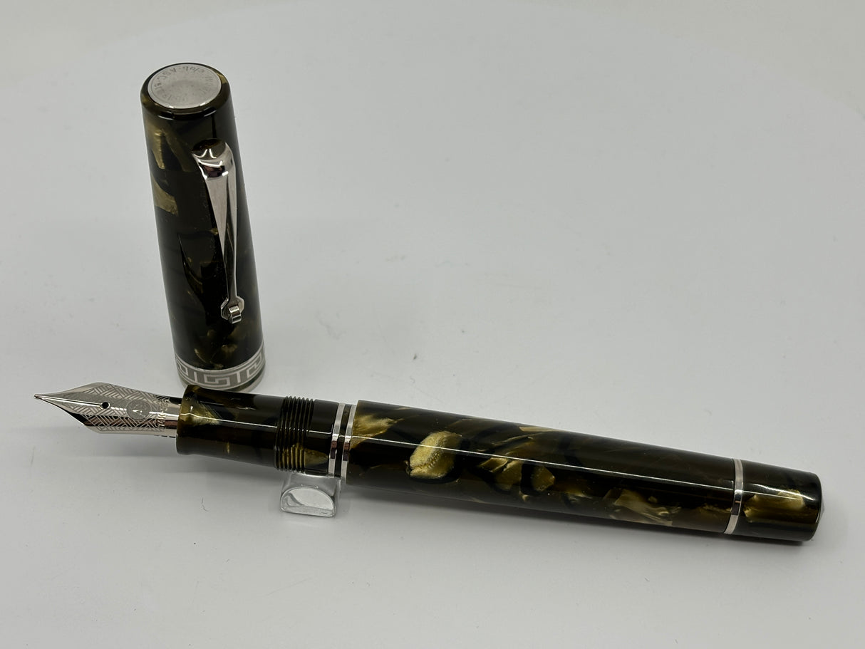 ASC Bologna Medio Green Saft Celluloid Fountain Pen