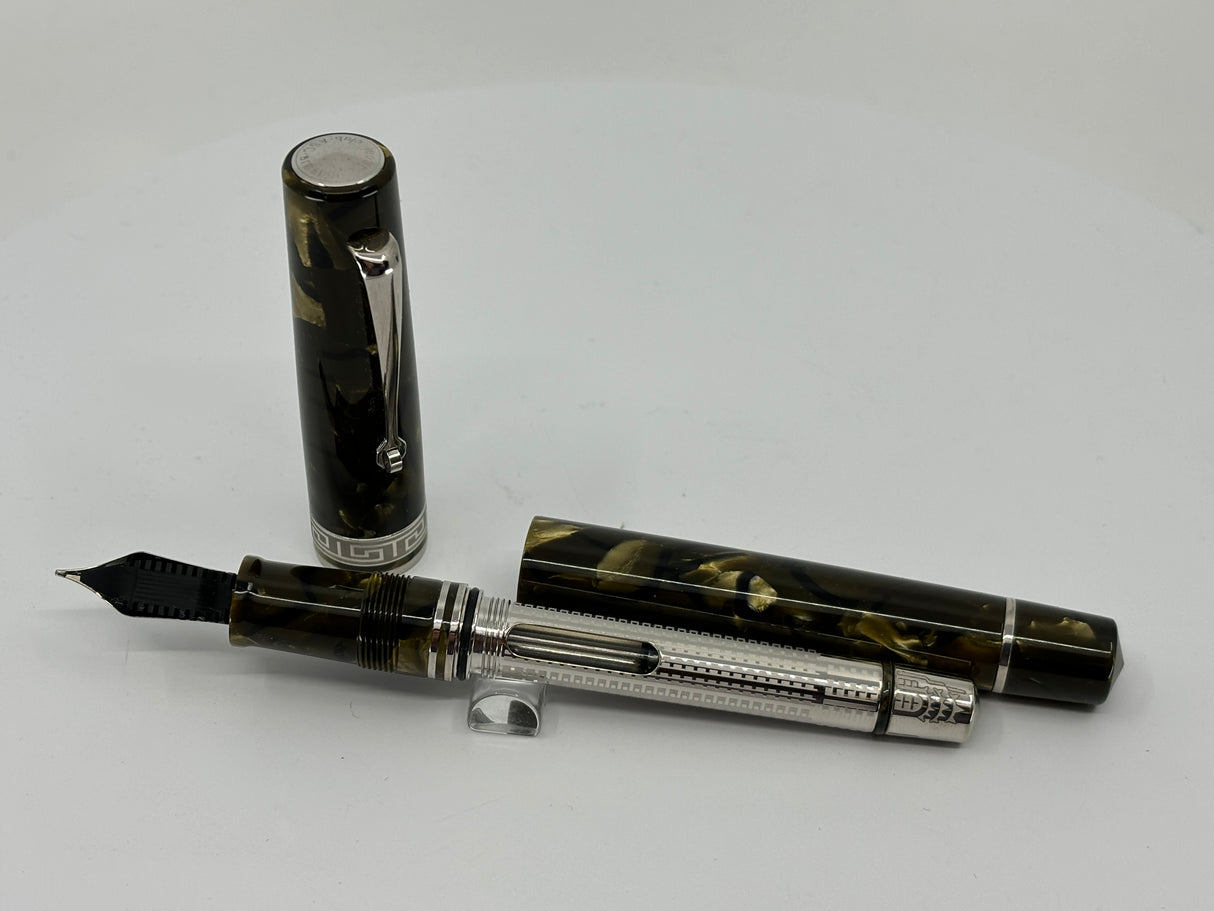 ASC Bologna Medio Green Saft Celluloid Fountain Pen