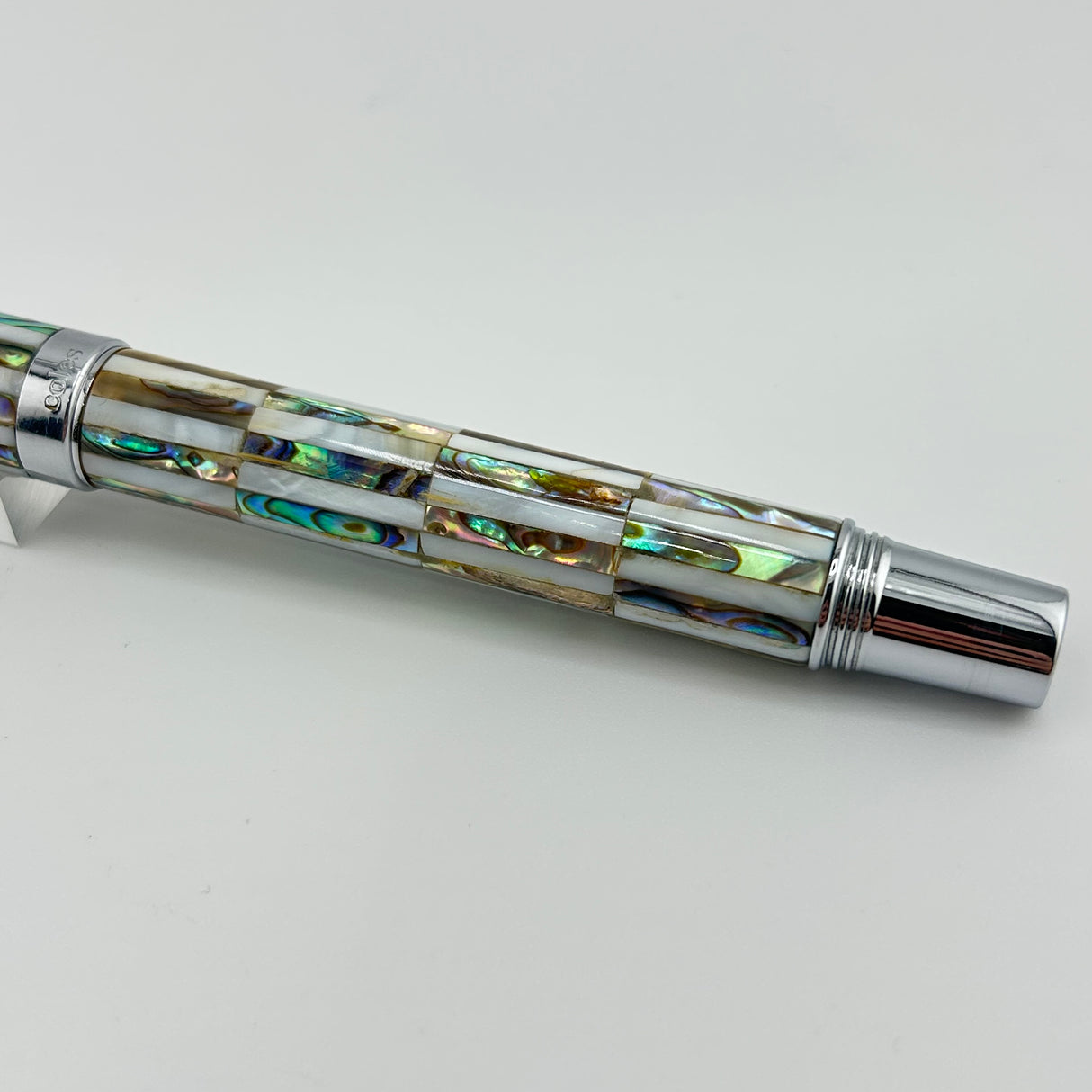 Coles Mother Of Pearl Mozaic - Very Nice Pen! - Fountain Pen