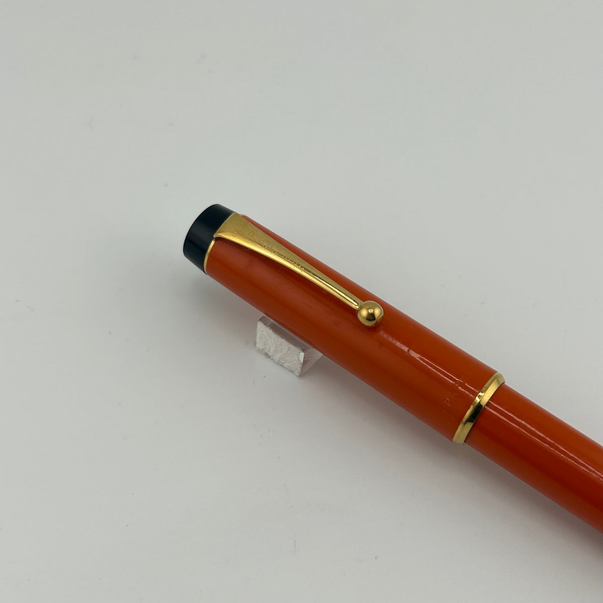 Parker "Big Red" Orange - Made In USA Circa 1970 - Rollerball