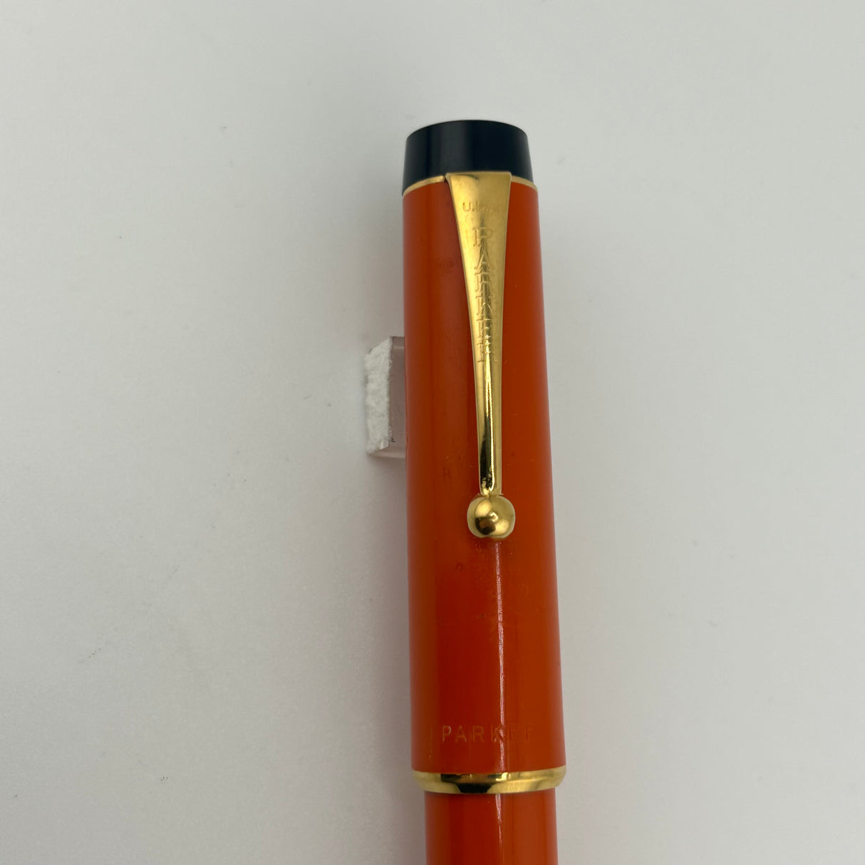 Parker "Big Red" Orange - Made In USA Circa 1970 - Rollerball