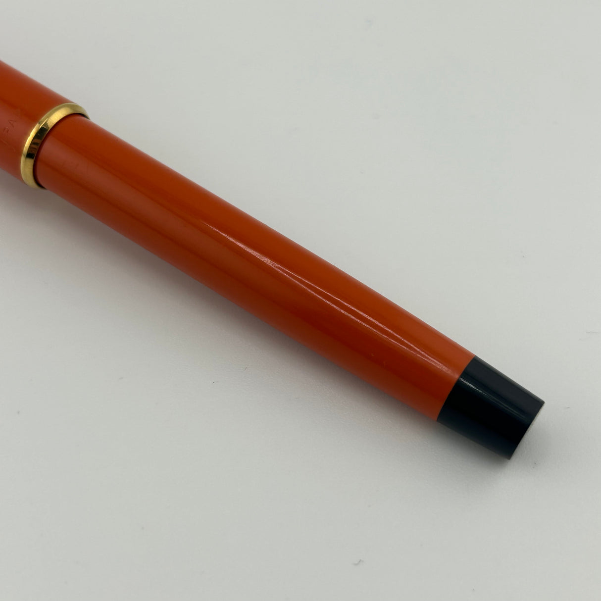 Parker "Big Red" Orange - Made In USA Circa 1970 - Rollerball