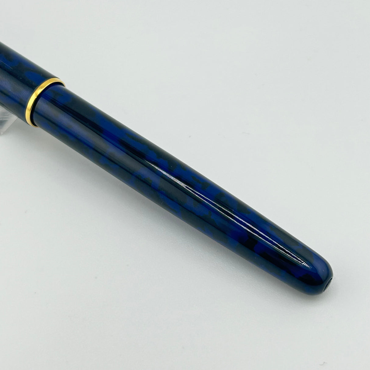 Parker Sonnet Premier Blue Marble Lacquer Made In France Circa 2002  - Fountain Pen