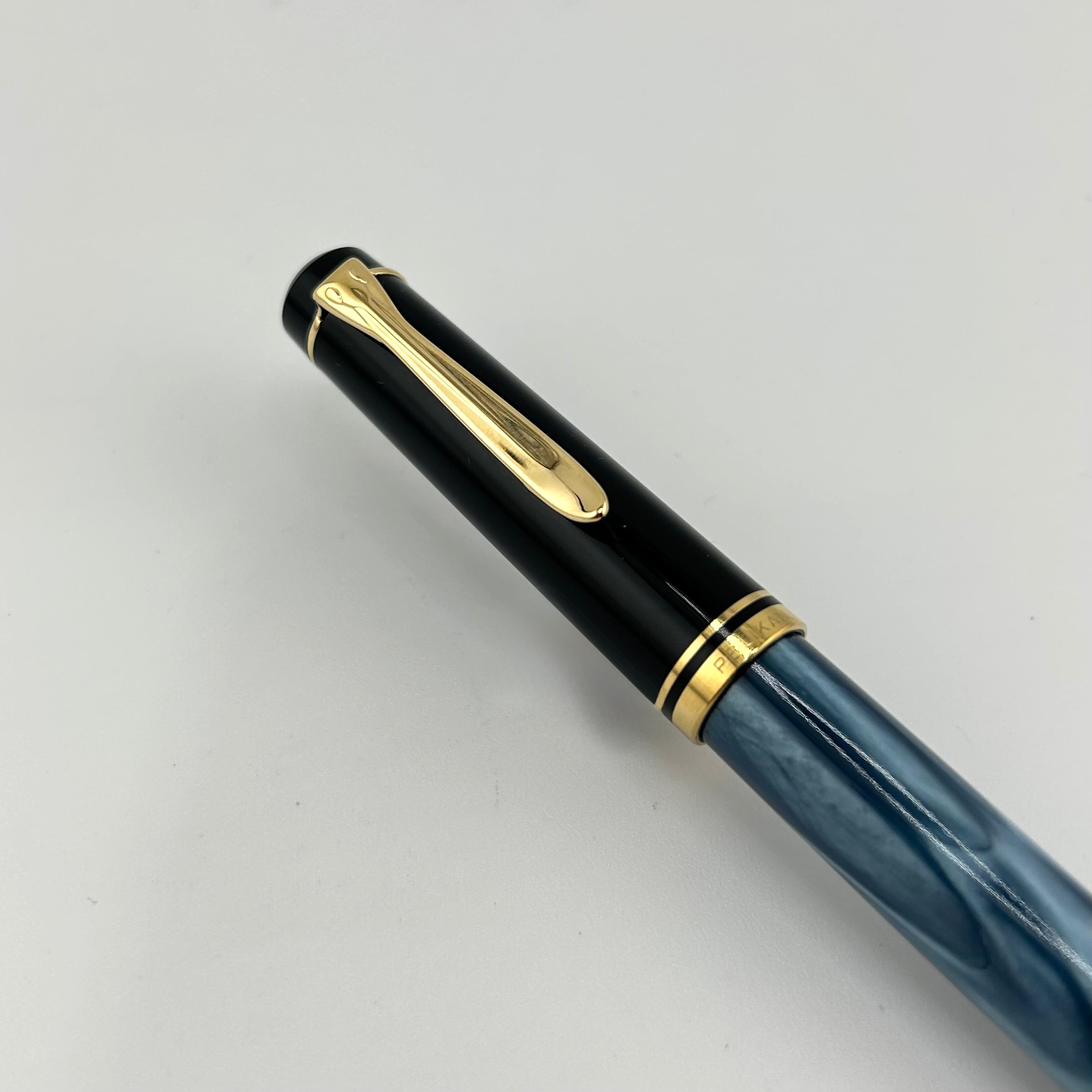 Pelikan R200 Marbled Blue - Circa 1998 - Rollerball