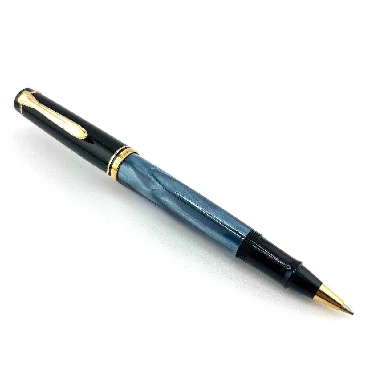 Pelikan R200 Marbled Blue - Circa 1998 - Rollerball