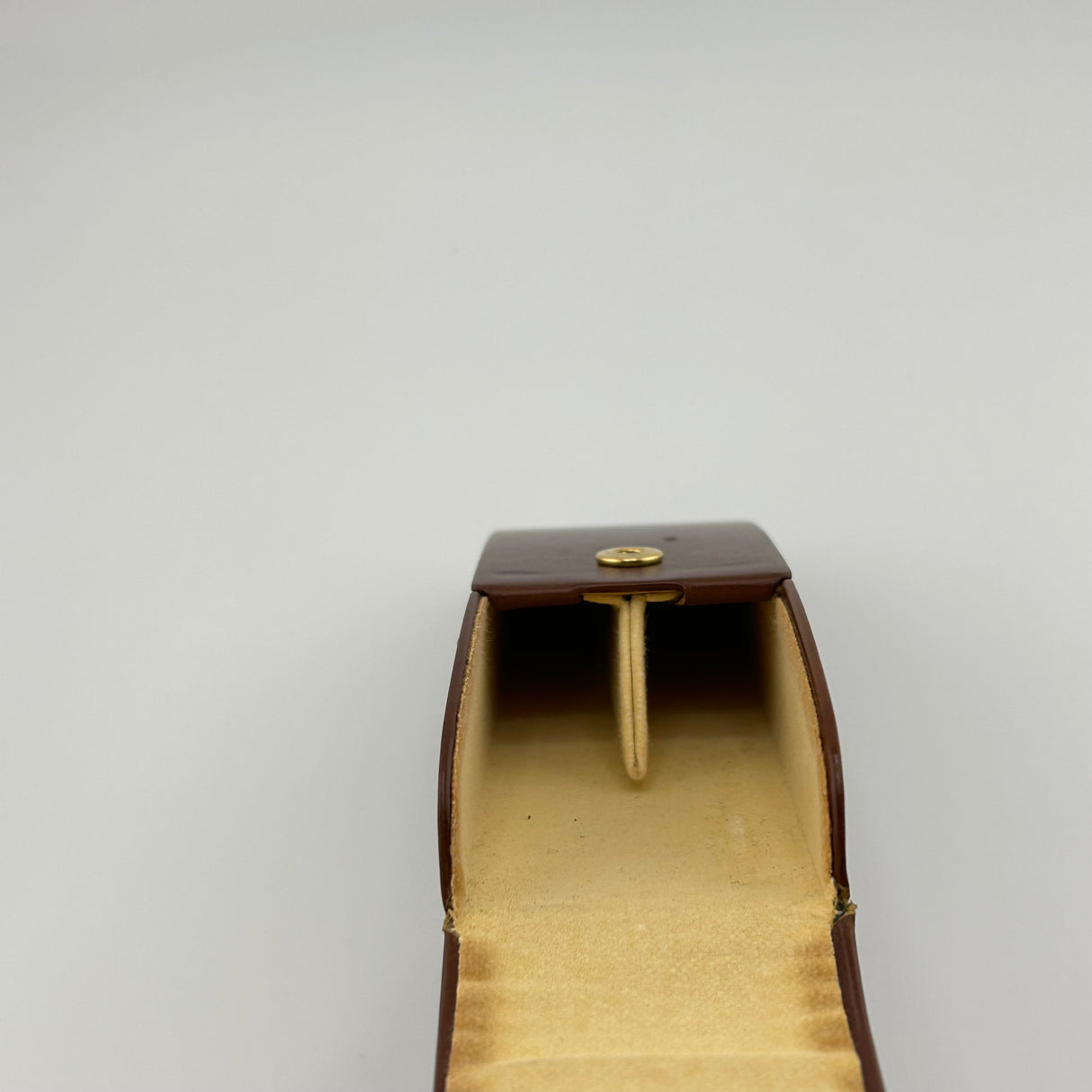 Omas Pen Pouch For 2 Pens Italian Brown Leather