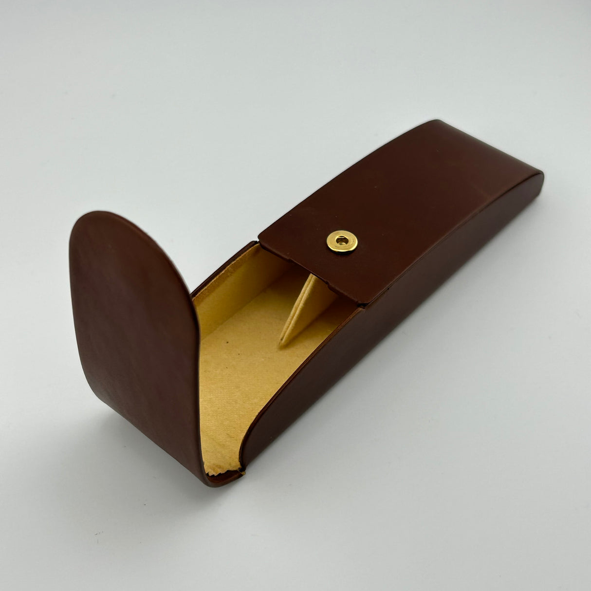 Omas Pen Pouch For 2 Pens Italian Brown Leather