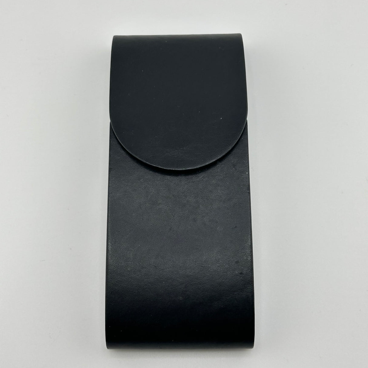 Omas Pen Pouch For 3 Pens Italian Blue Leather