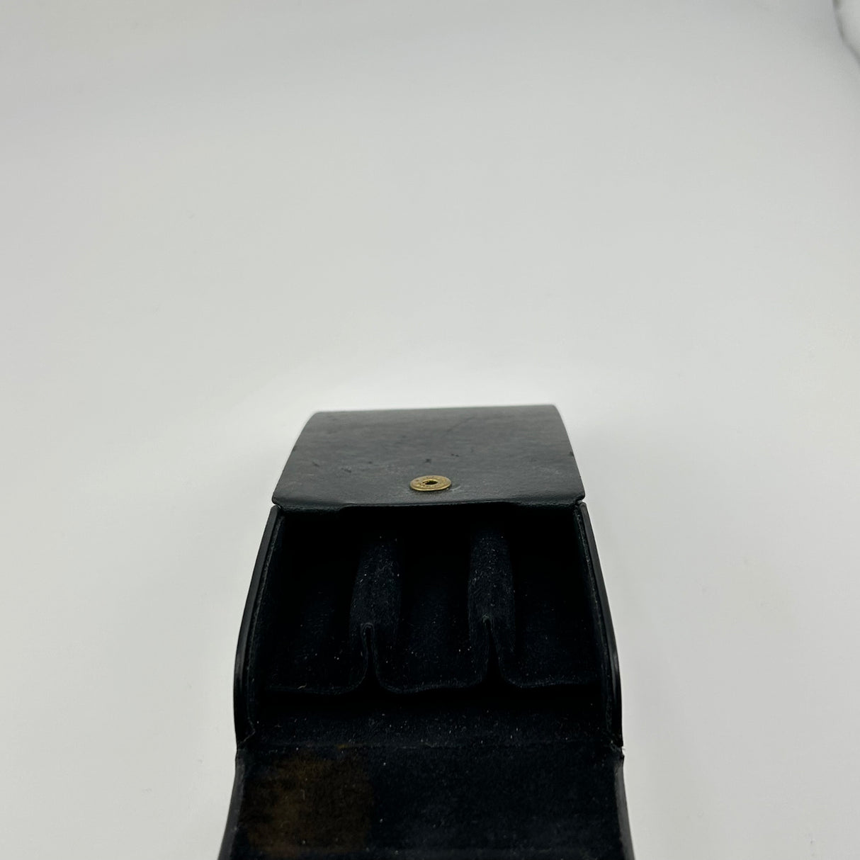 Omas Pen Pouch For 3 Pens Italian Blue Leather