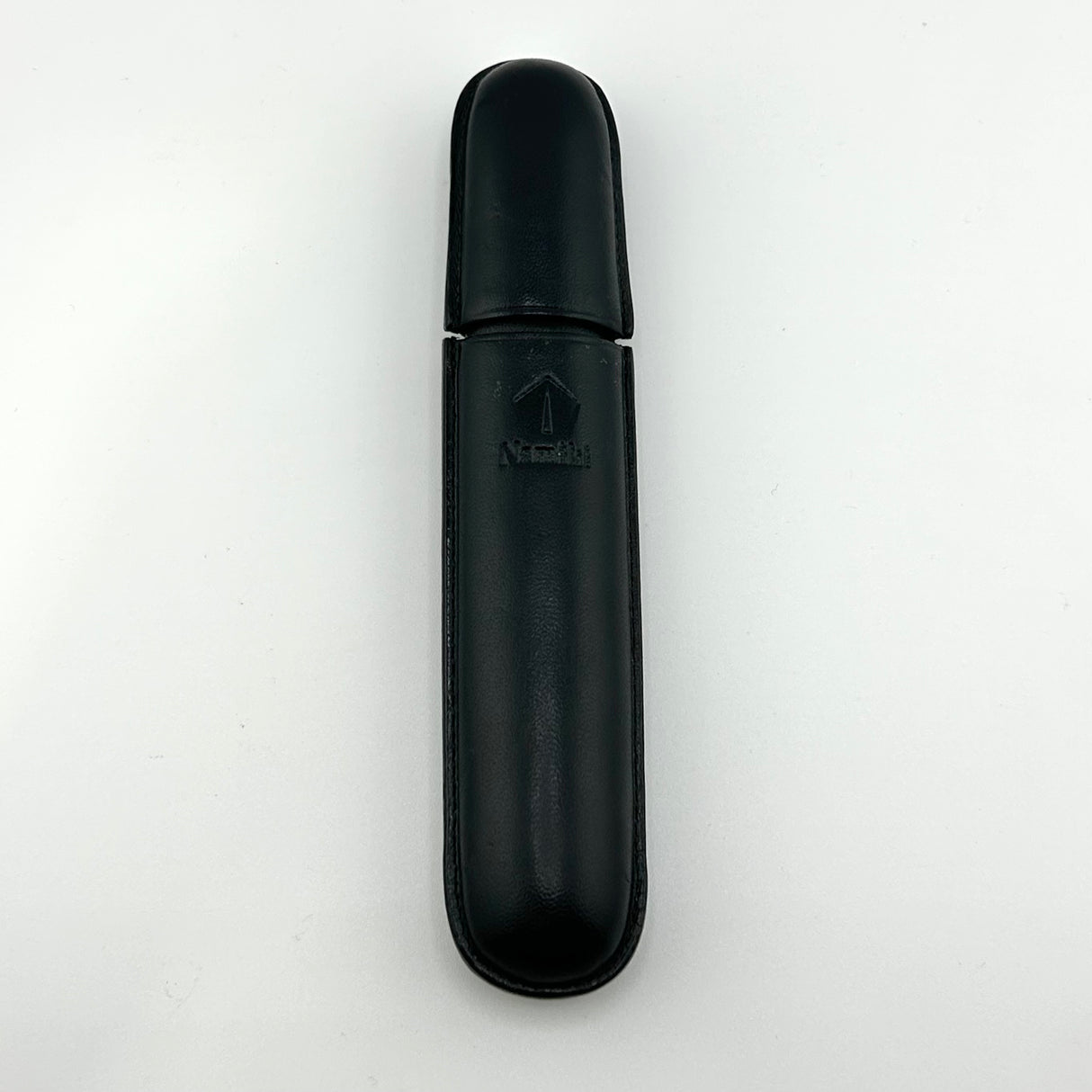 Namiki Pen Pouch For 1 Pen Italian Black Leather