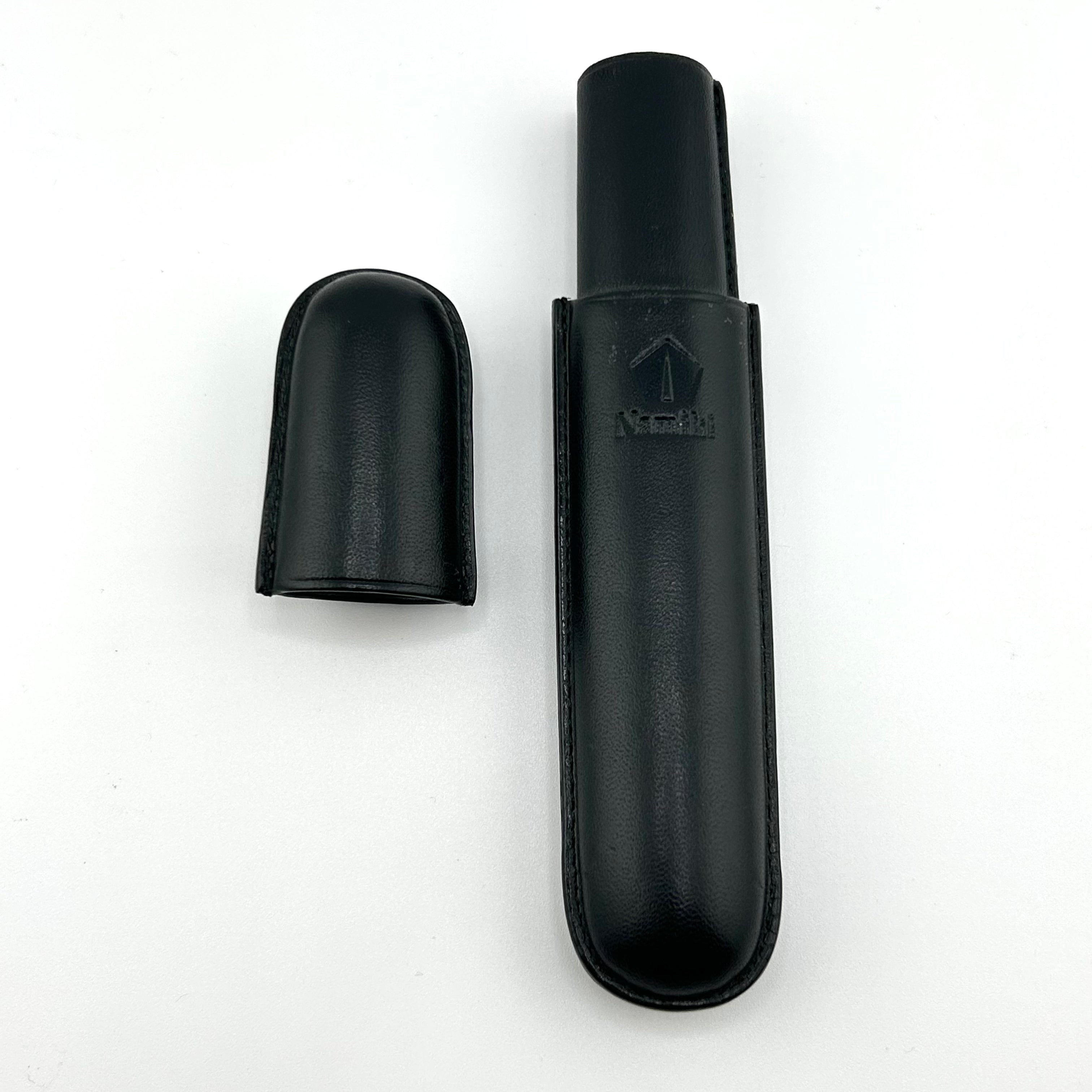 Namiki Pen Pouch For 1 Pen Italian Black Leather