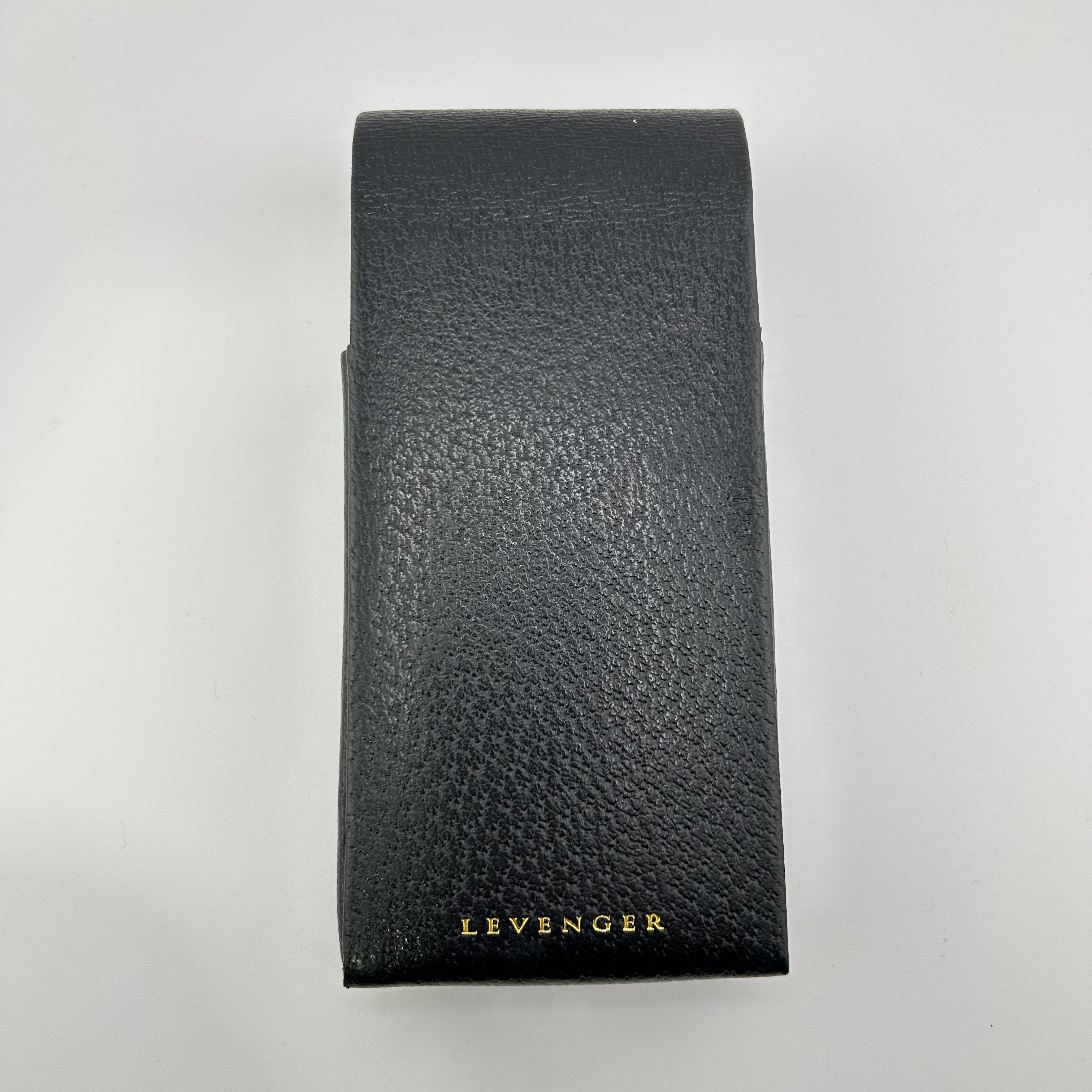 Levenger Pen pouch for 4 pens Leather