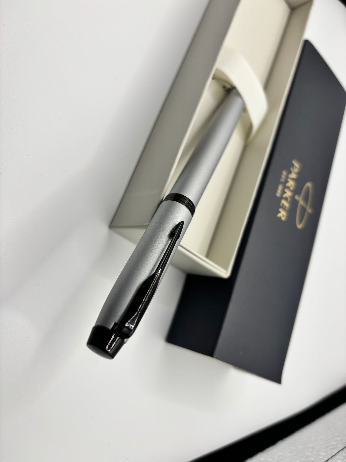 Parker IM stainless steel Matte Black trim - Fountain Pen