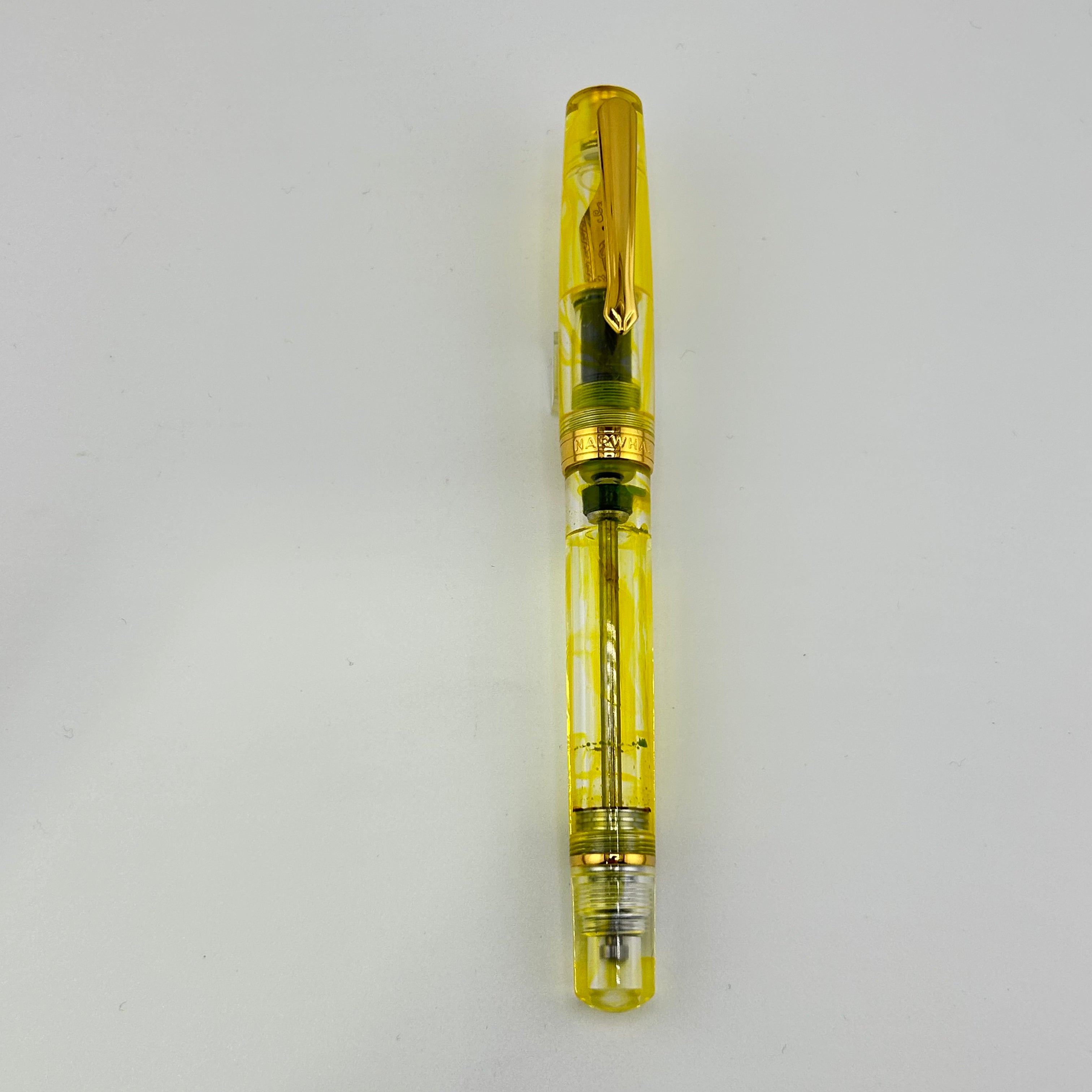 Narwhal Original Plus Yellow Citrine Demonstator - Fountain Pen