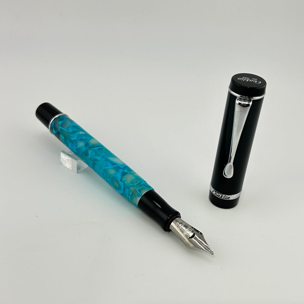 Conklin Durograph Mosaic Blue - Fountain Pen