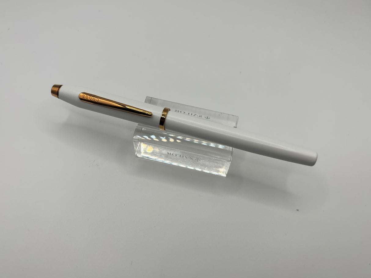 Cross Century II Pearlescent white rose gold trim - Fountain Pen