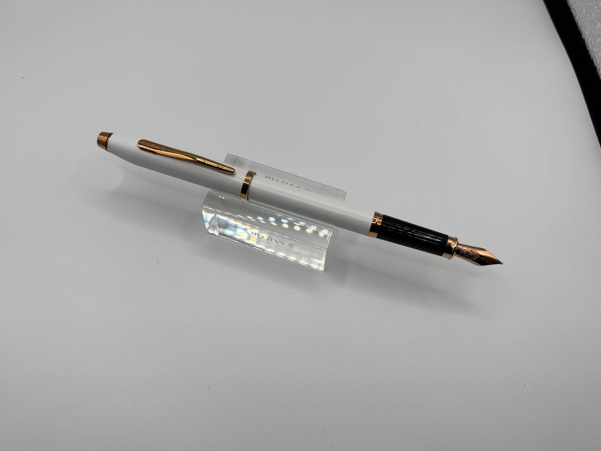 Cross Century II Pearlescent white rose gold trim - Fountain Pen