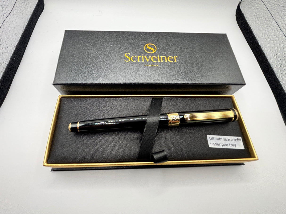 Scrineiner England Black - Roller Ball