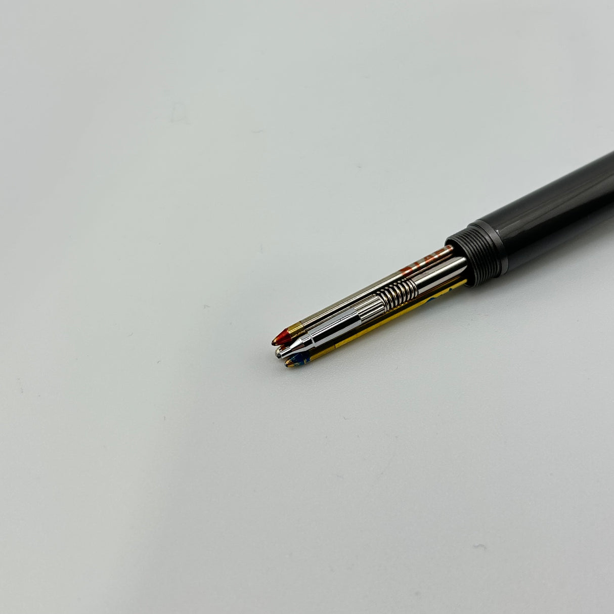 Rotring 800 Black Chrome  - Ball Pen 3 colors + pencil