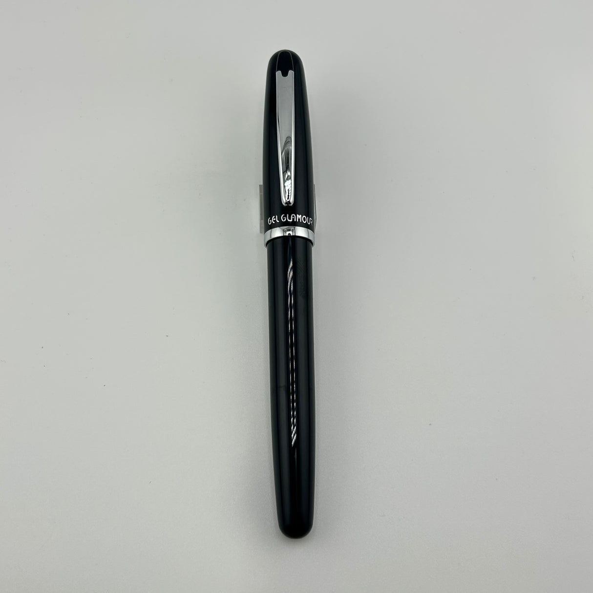 Platinum Glamour Rhodium trim - 2 pens ( one black and one blue ) Roller Balls