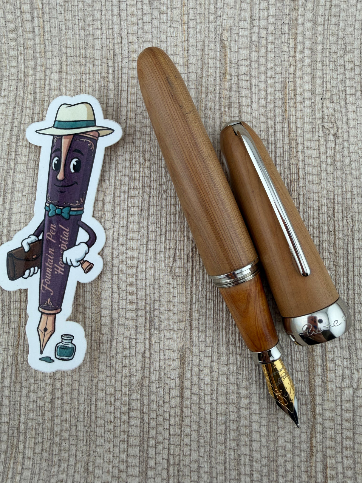 Jean Pierre Lepine Winston Churchill Wood - Fountain Pen
