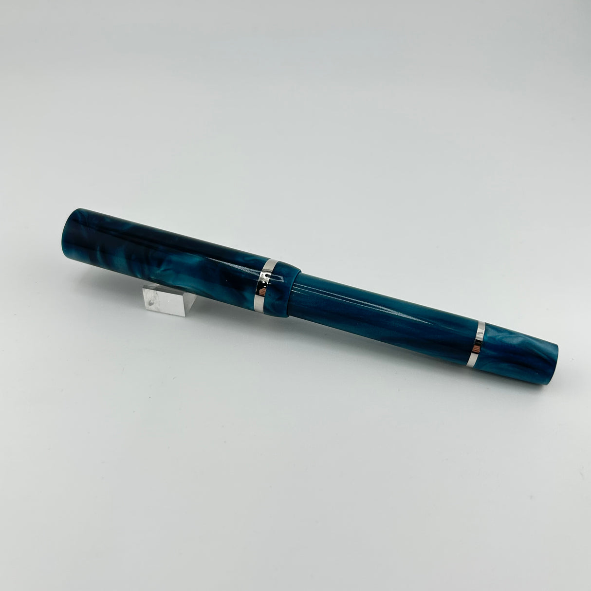 Bexley Flat top Acqua Green Circa 1995 - Fountain Pen