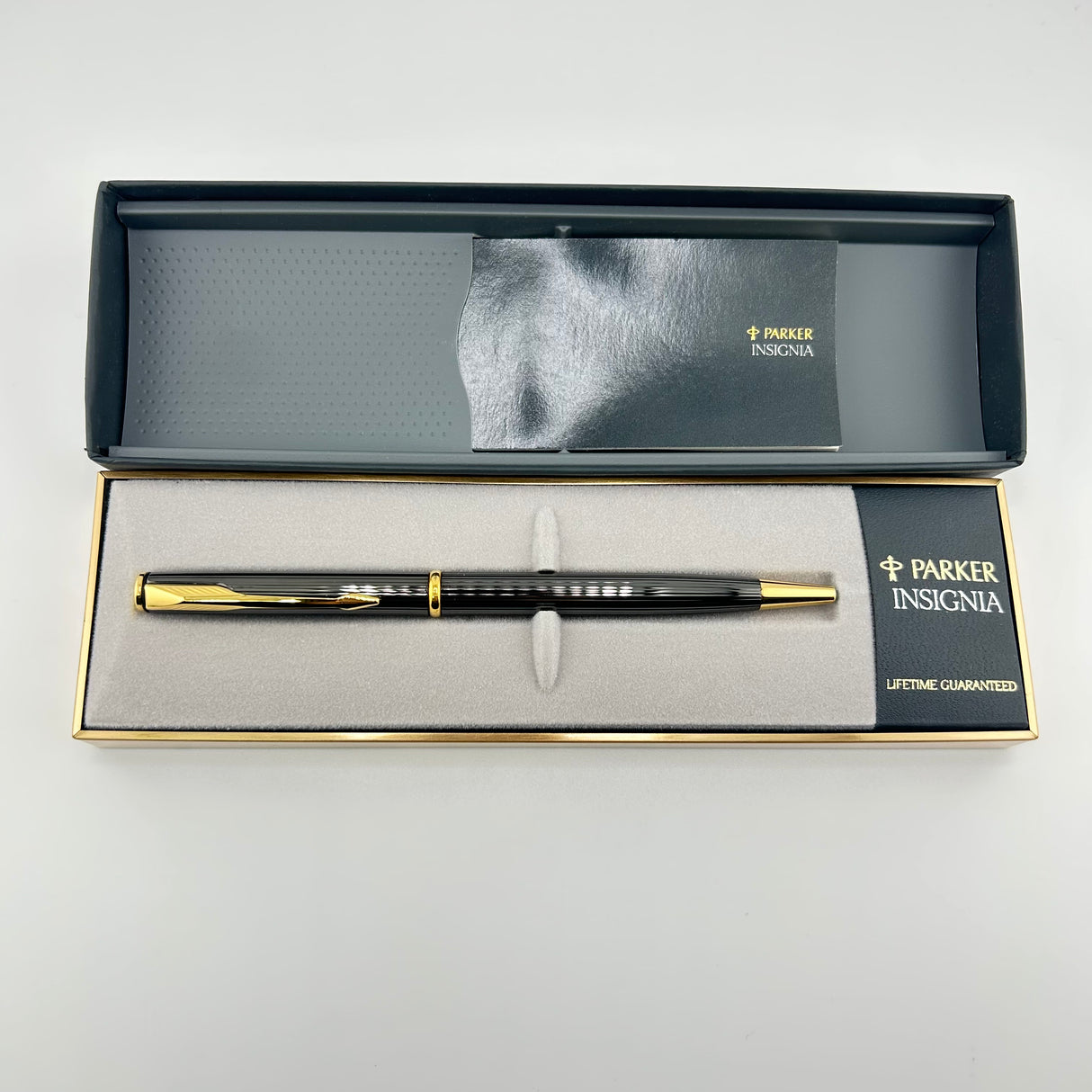 Parker Insigna Made in USA  - New in the box Black Chrome - Ball Pen