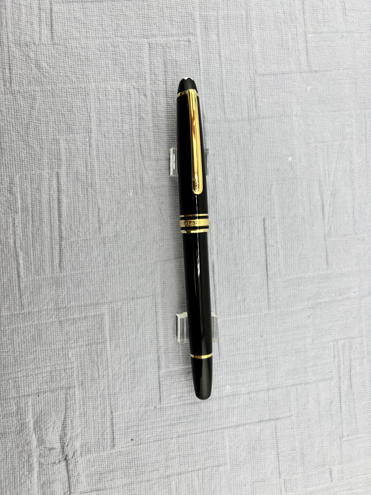 Montblanc Meisterstuck 145 Black Gold Trim Classique - Fountain Pen