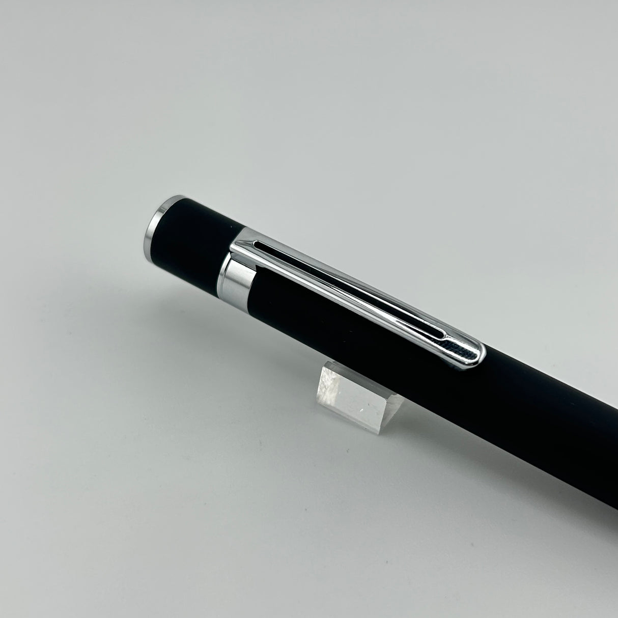 Levenger Black Matte - Chrome trim - Ball Pen