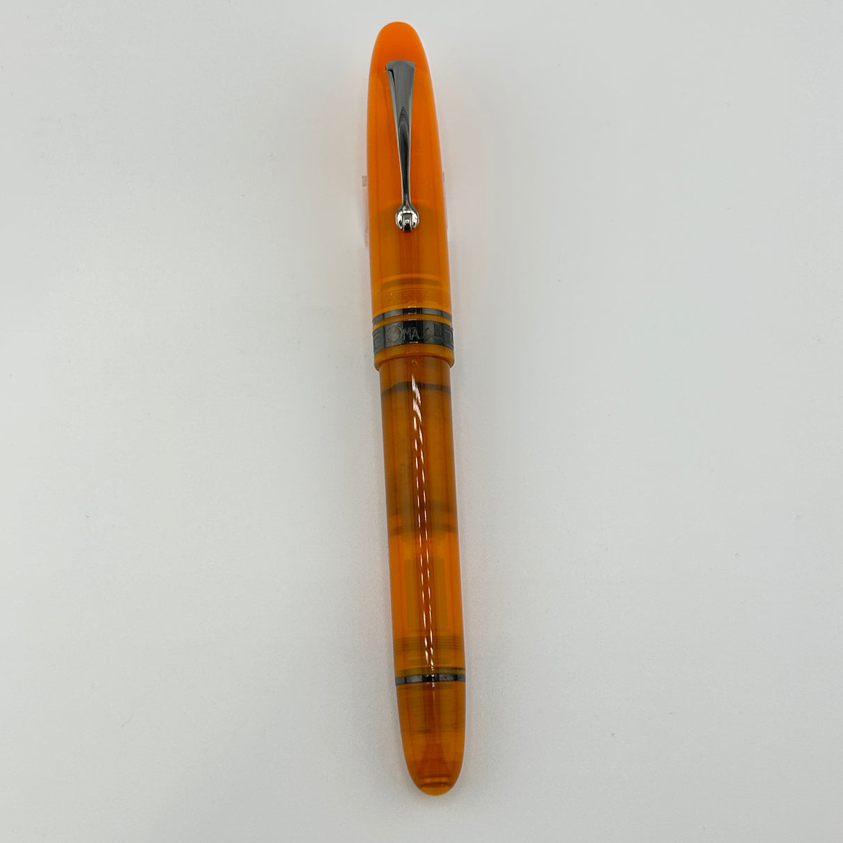 Omas Ogiva Orange demonstrator gold nib 14k  - Fountain Pen