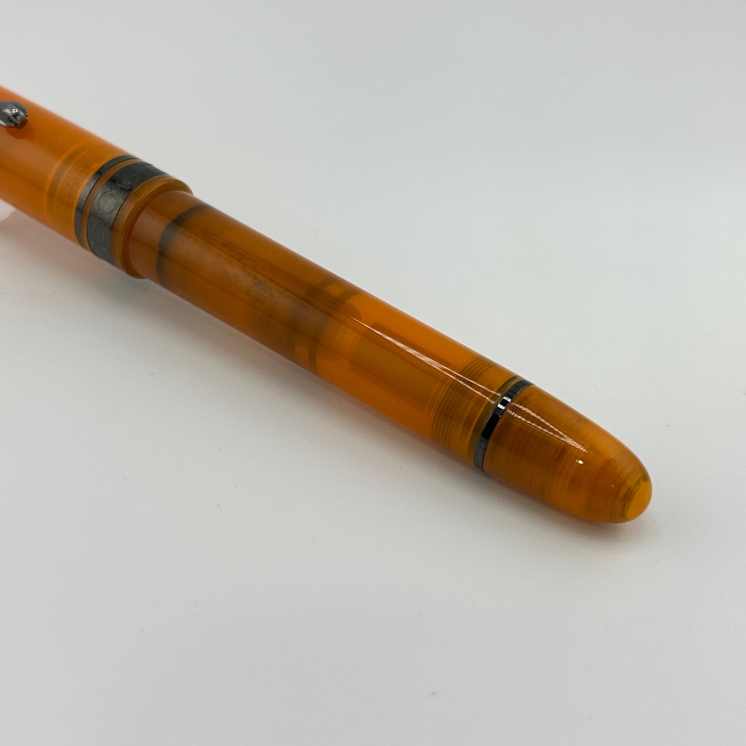 Omas Ogiva Orange demonstrator gold nib 14k  - Fountain Pen