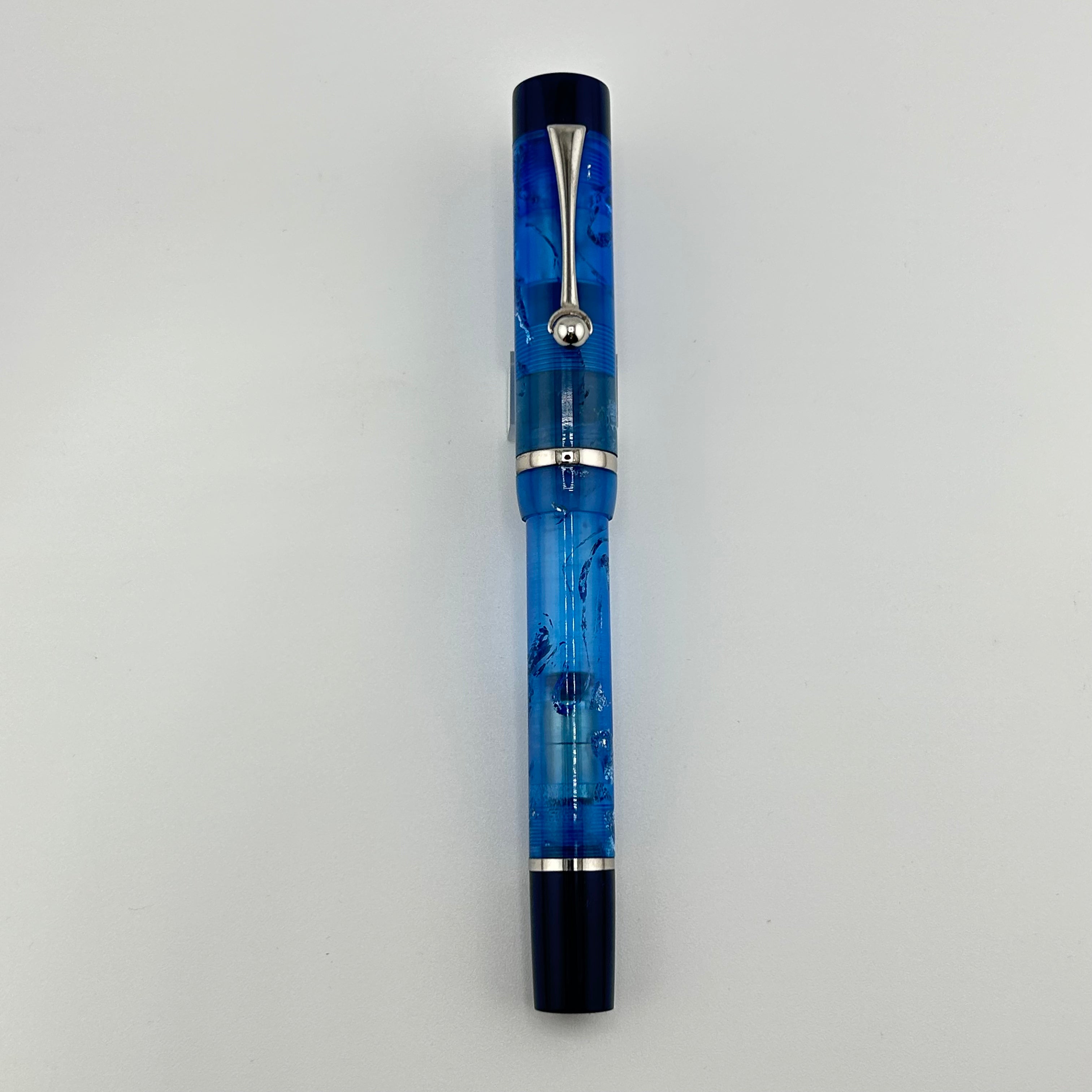 Molteni Pen Blue Azzuro  Demonstrator - Fountain Pen