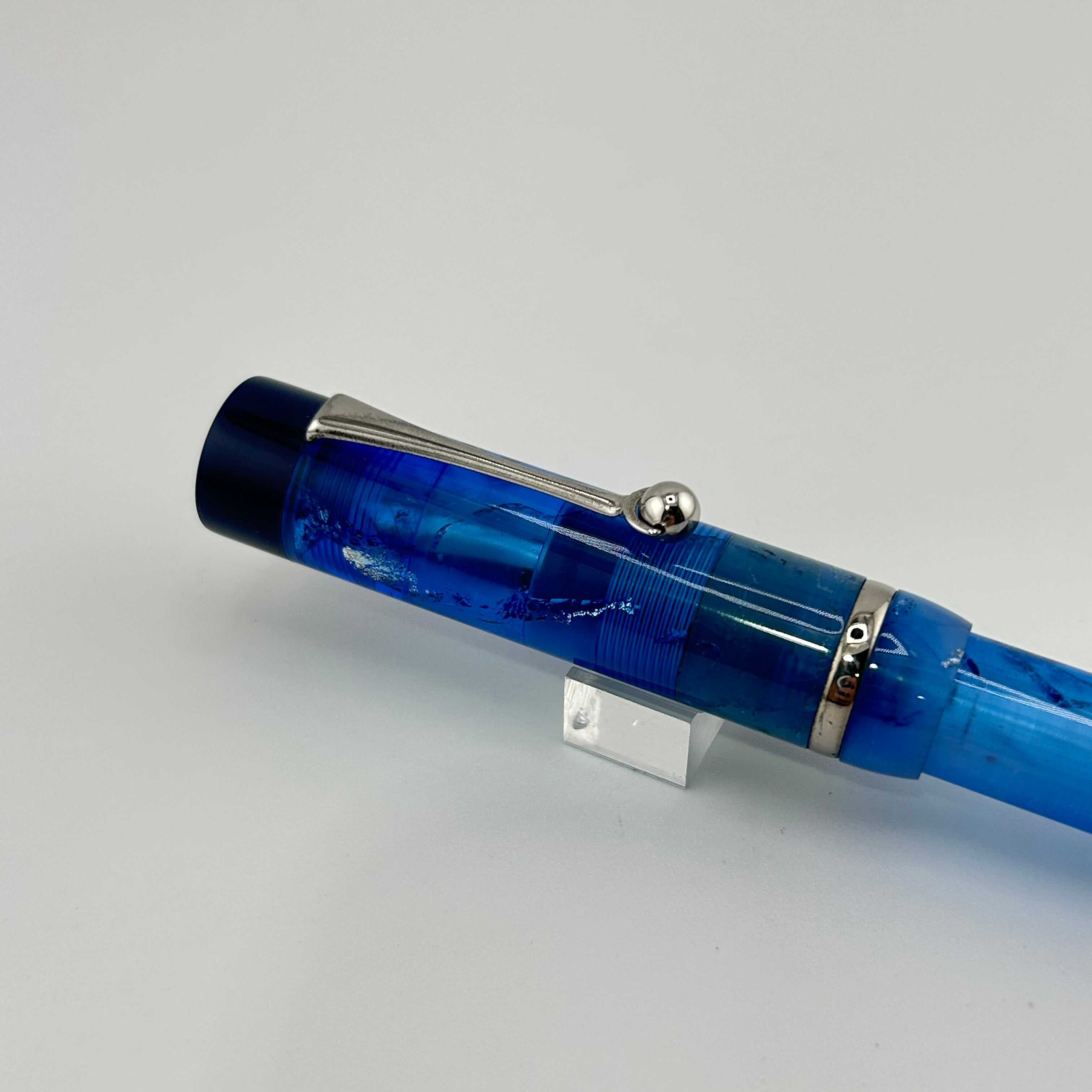 Molteni Pen Blue Azzuro  Demonstrator - Fountain Pen
